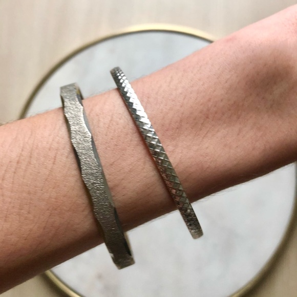 Vintage Jewelry - Silver Bangle Bundle